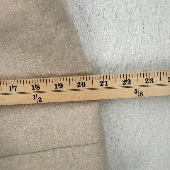 ENZA COSTA Linen Tunic Vest Womens Medium Flax Natural Sleeveless Quiet Luxury - Picture 9 of 16